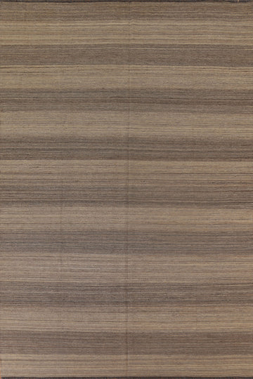 Striped Kilim Modern Area Rug 8x10