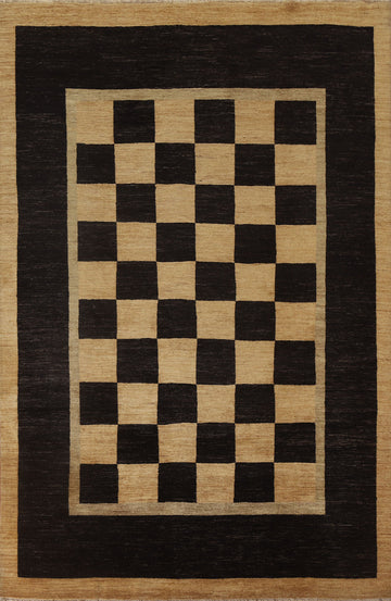 Modern Gabbeh Vegetable Dye Area Rug 8x10