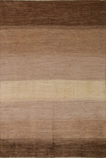 Modern Gabbeh Vegetable Dye Area Rug 7x8