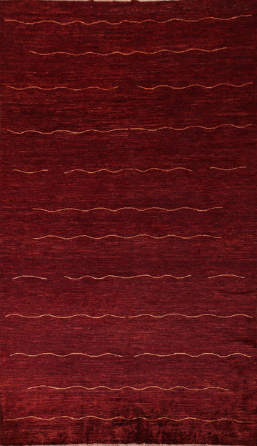 Vegetable Dye Gabbeh Oriental Area Rug 7x10