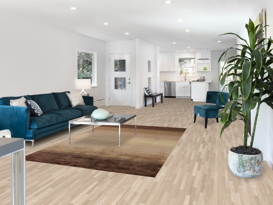 Modern Gabbeh Vegetable Dye Area Rug 5x8