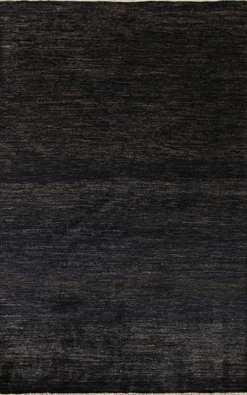 Vegetable Dye Gabbeh Contemporary Area Rug 6x8