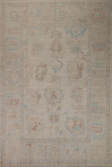 Vegetable Dye Oushak Oriental Area Rug 8x10