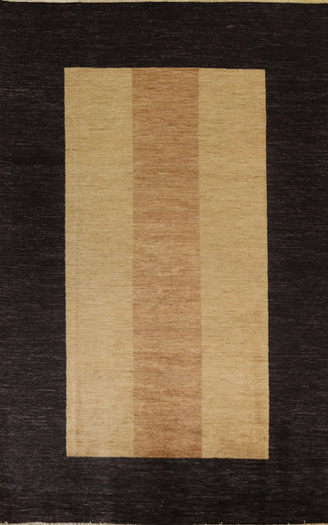 Modern Gabbeh Vegetable Dye Area Rug 7x10
