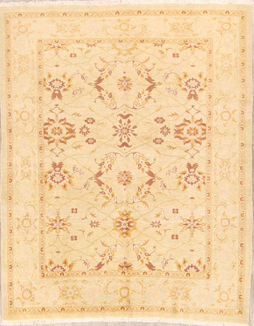 6x8 Oushak Peshawar Oriental Area Rug