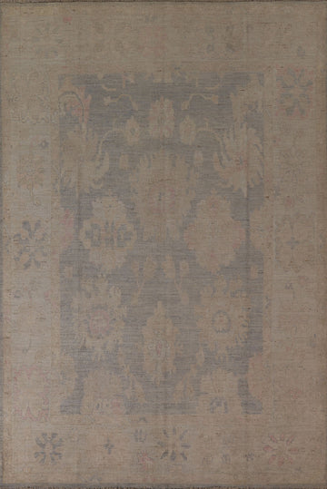 Vegetable Dye Oushak Turkish Area Rug 8x10