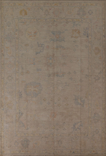 Vegetable Dye Oushak Turkish Area Rug 8x10