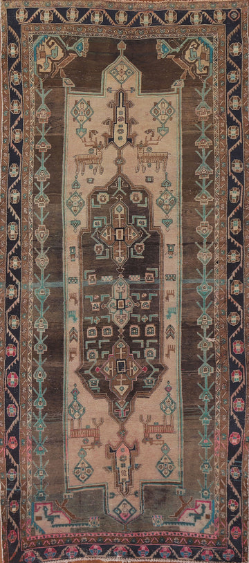 Geometric Ardebil Persian Area Rug 5x10
