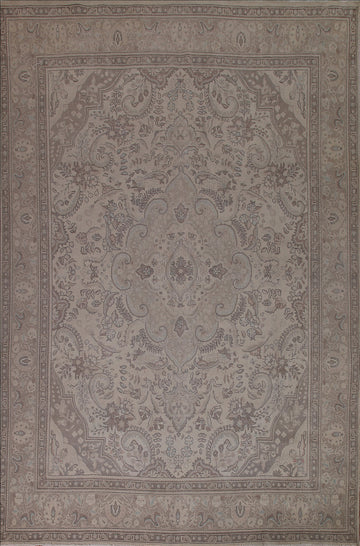 Vintage Tabriz Persian Area Rug 9x13