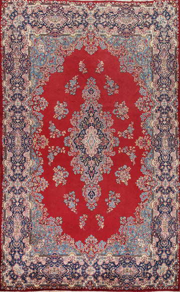 Vegetable Dye Kerman Persian Large Area Rug 10x14