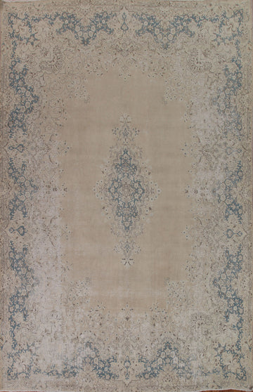 Vintage Kerman Persian Area Rug 10x13