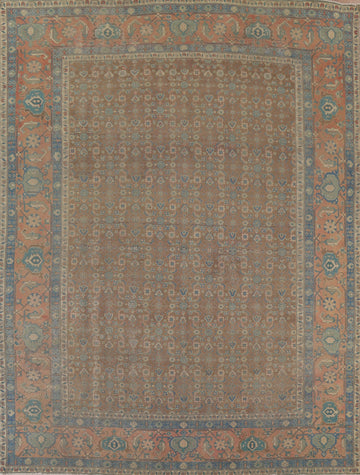 Antique Vegetable Dye Tabriz Persian Area Rug 10x12
