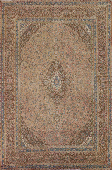 Traditional Kashan Persian Area Rug 9x12