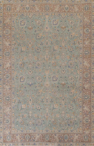 Floral Tabriz Persian Area Rug 8x11