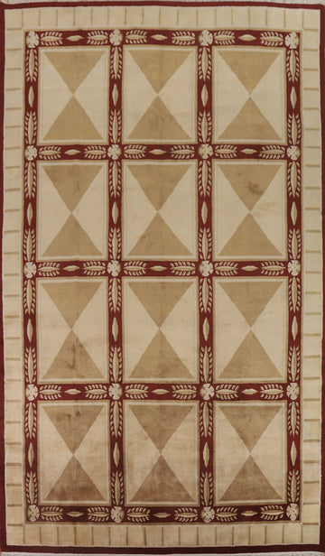 Vegetable Dye Nepalese Oriental Large Rug 10x14