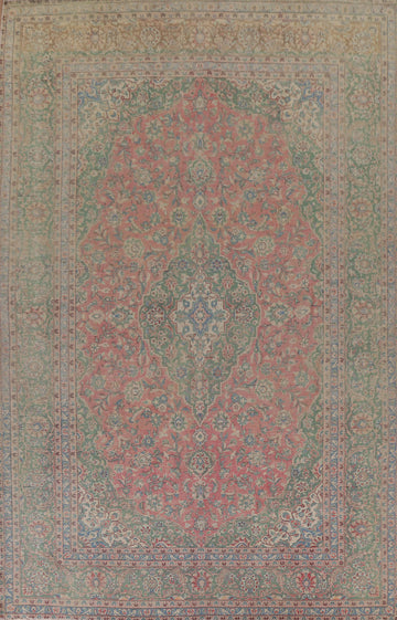 Traditional Kashan Persian Area Rug 9x13