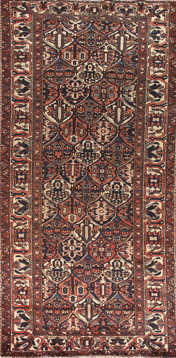 Garden Design Bakhtiari Persian Area Rug 5x10