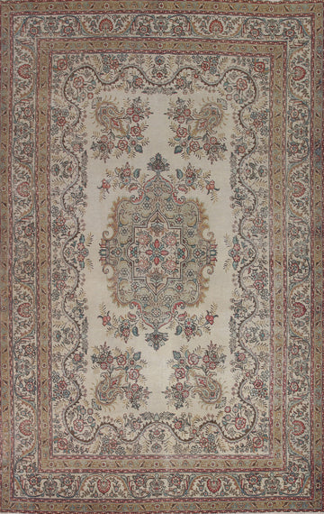 Vintage Tabriz Persian Area Rug 8x12