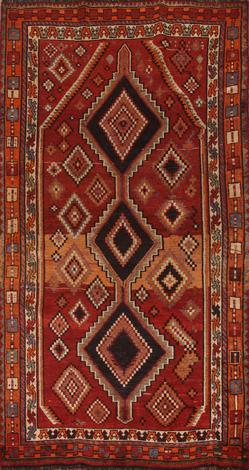 Vintage Lori Persian Area Rug 5x9