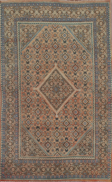 Geometric Mahal Persian Area Rug 7x10