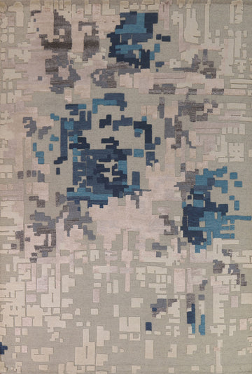 Modern Abstract Indian Area 8x10