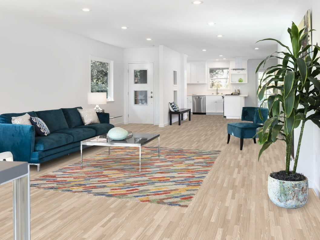 Striped Abstract Modern Area Rug 6x8