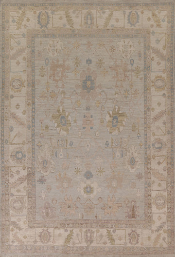 Vegetable Dye Oushak Turkish Area Rug 8x10