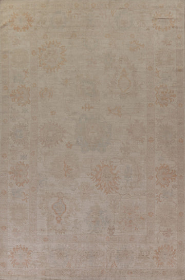 Vegetable Dye Oushak Oriental Area Rug 9x12
