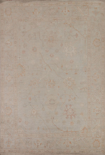 Vegetable Dye Oushak Turkish Area Rug 8x10