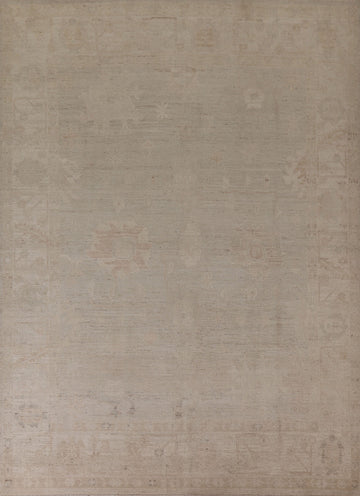 Vegetable Dye Oushak Turkish Area Rug 8x10