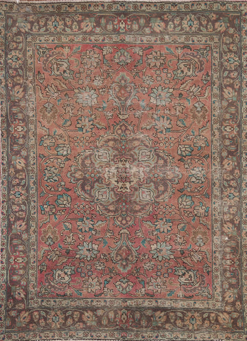 Handmade Wool Tabriz Persian Area Rug 5x6
