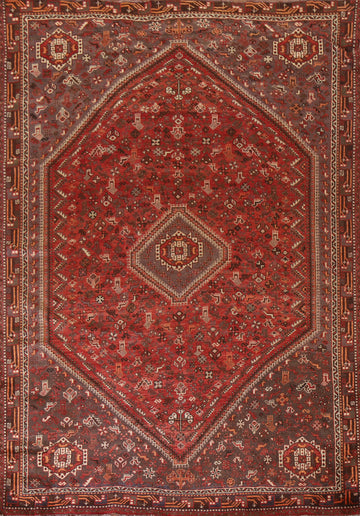 Vegetable Dye Shiraz Persian Area Rug 7x10