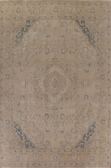 Handmade Wool Tabriz Persian Area Rug 10x13