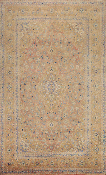 Traditional Mashad Persian Area Rug 8x12