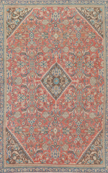 Handmade Wool Mahal Persian Area Rug 7x11