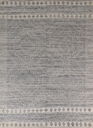 Geometric Moroccan Handmade Plush Area Rug 8x10