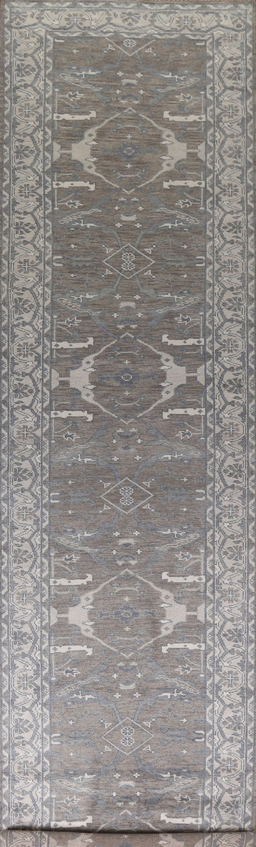 All-Over Oushak Oriental Runner Rug 4x19