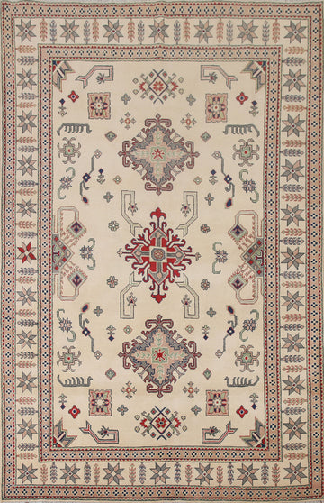 Handmade Kazak South Western Area Rug 7x10