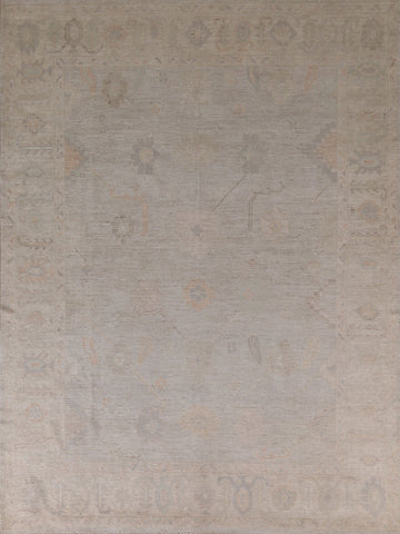 Vegetable Dye Oushak Turkish Area Rug 8x10