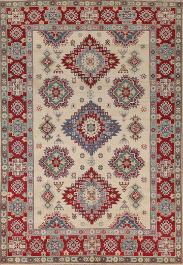 South Western Kazak Oriental Area Rug 7x10