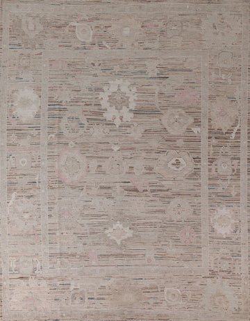 Vegetable Dye Oushak Turkish Area Rug 8x10