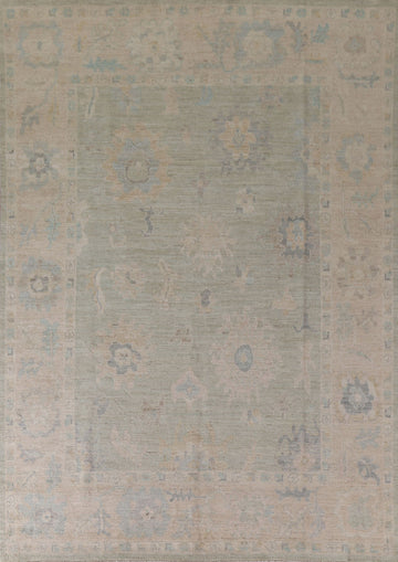 Vegetable Dye Oushak Handmade Area Rug 8x10