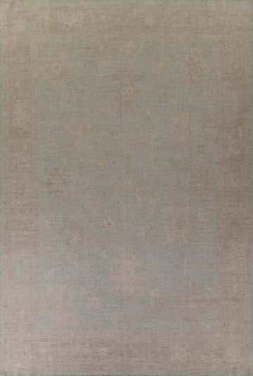 Vegetable Dye Oushak Turkish Area Rug 10x14