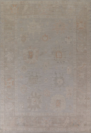 Vegetable Dye Oushak Turkish Area Rug 9x12