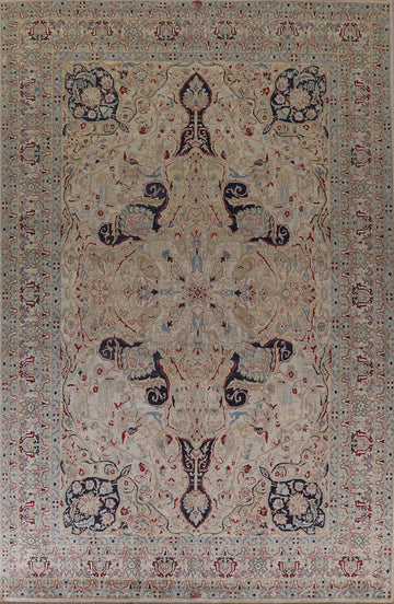 Vegetable Dye Sultanabad Ziegler Large Area Rug 10x14