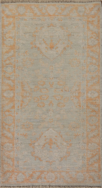 Vegetable Dye Oushak Oriental Accent Rug 2x4