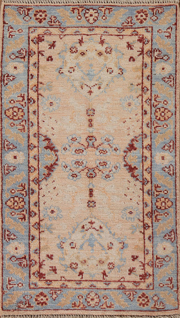 Vegetable Dye Oushak Oriental Accent Rug 2x4