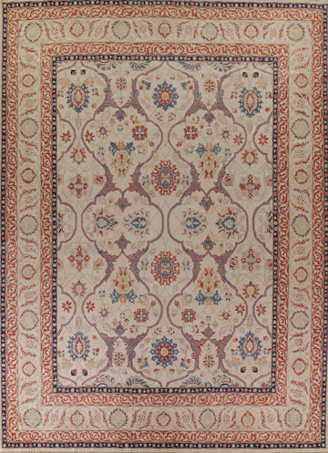 Vegetable Dye Ziegler Large Oriental Rug 12x15