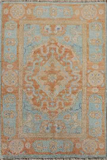 Vegetable Dye Oushak Oriental Accent Rug 2x3