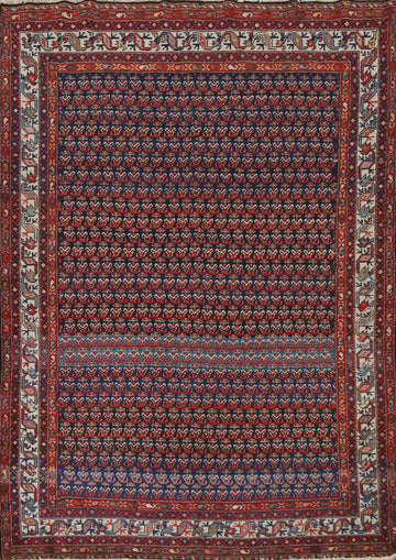 Antique Vegetable Dye Malayer Persian Rug 5x6